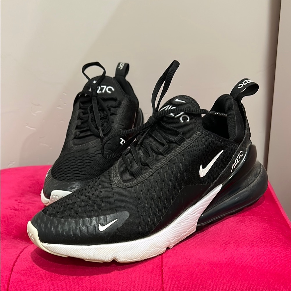 Nike Black and White Air Max Sneakers